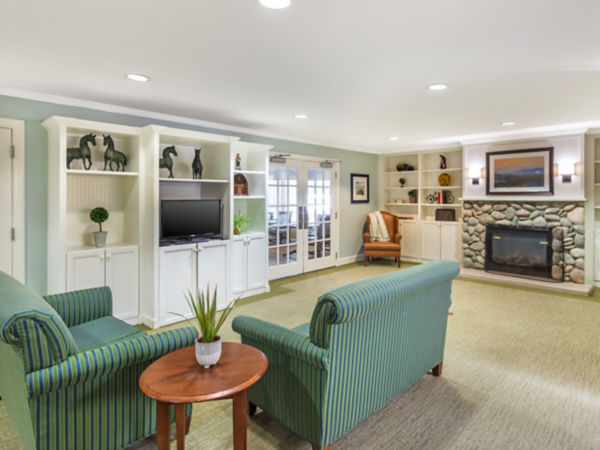 Brookdale Kettleman Lane Community Living Room