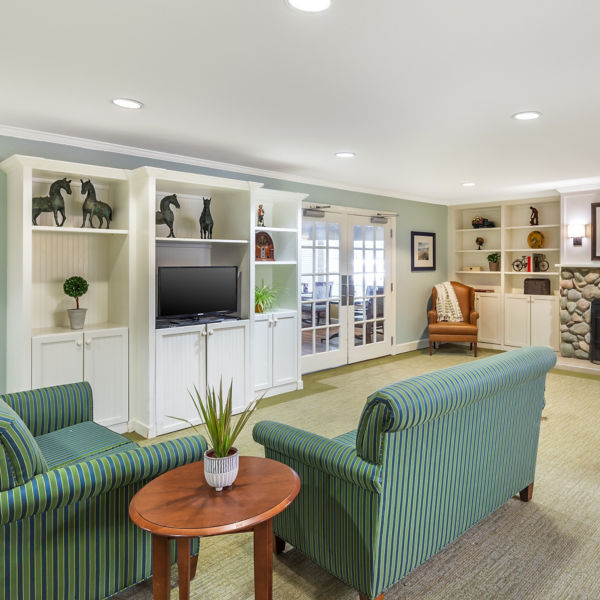 Brookdale Kettleman Lane Community Living Room