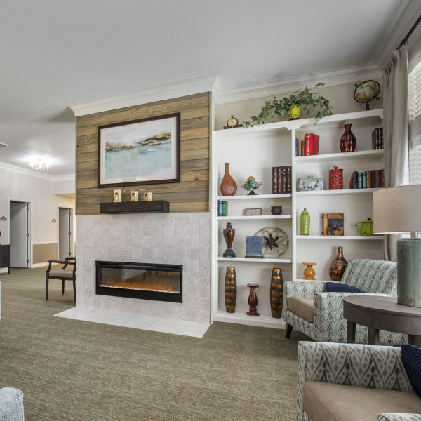 Brookdale Lakeshore Community Living Room