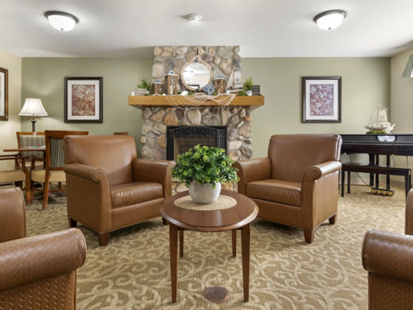 Brookdale Lakewood Community Living Room