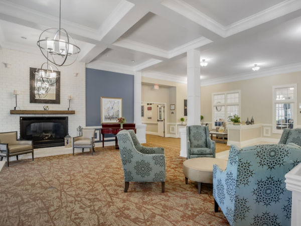 Brookdale Lawndale Park Community Living Room