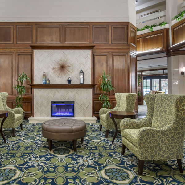 Brookdale Lisle Community Living Room