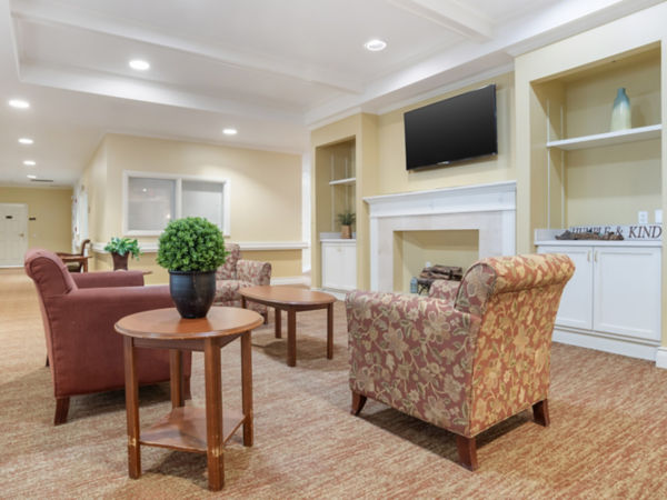Brookdale Mandeville Community Living Room