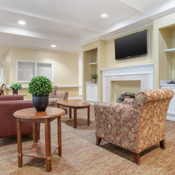Brookdale Mandeville Community Living Room