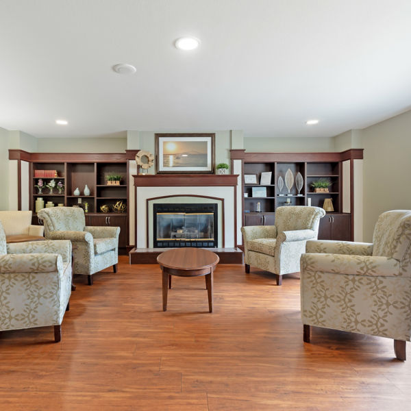 Brookdale Meadow Springs Community Living Room