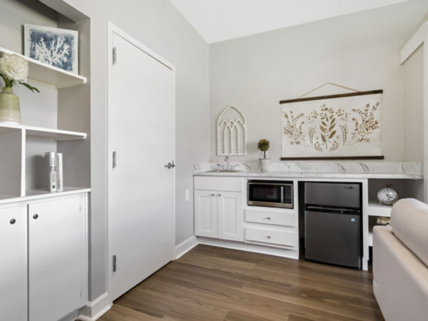 Brookdale Memorial Oaks Studio Kitchenette
