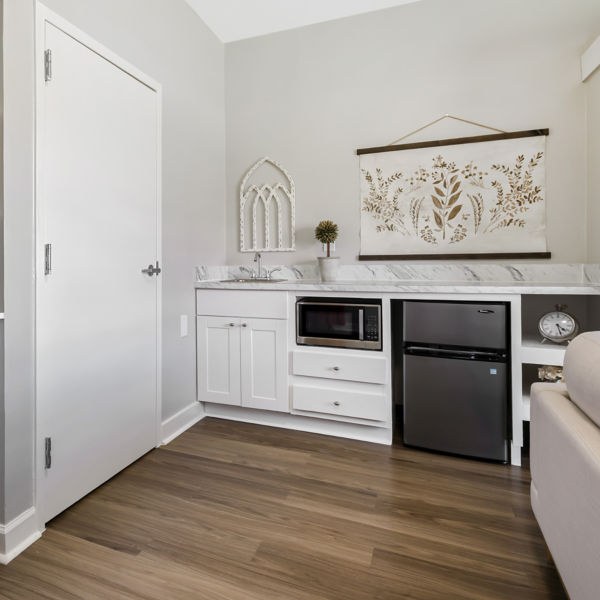 Brookdale Memorial Oaks Studio Kitchenette