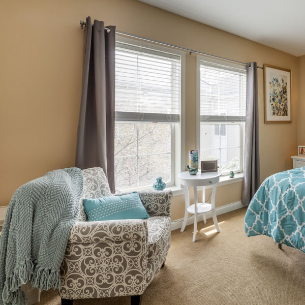 Brookdale Mentor Apartment Bedroom