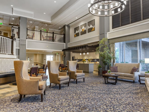 Brookdale Meridian Westland Community Living Room