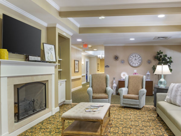 Brookdale Midlothian Al Community Living Room