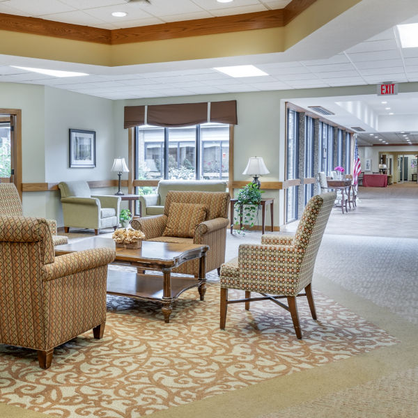 Brookdale Mount Vernon Lobby