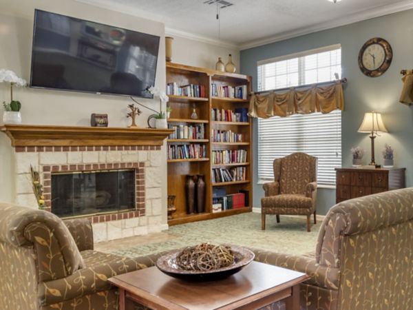 Brookdale New Braunfels Community Living Room