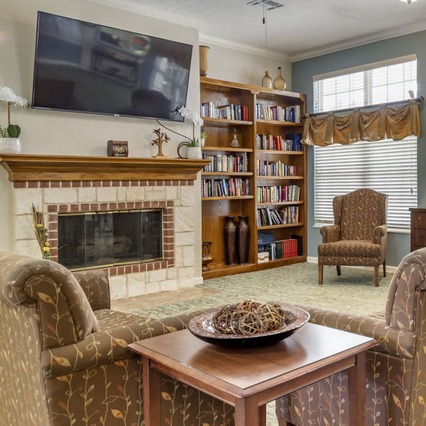 Brookdale New Braunfels Community Living Room