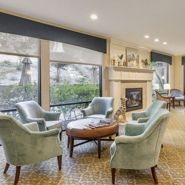 Brookdale Nohl Ranch Community Living Room