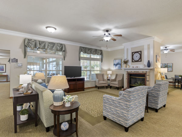 Brookdale North Augusta Community Living Room