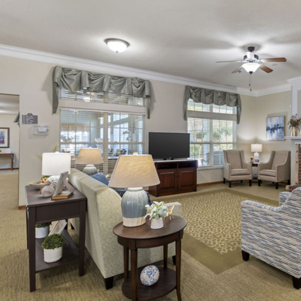 Brookdale North Augusta Community Living Room