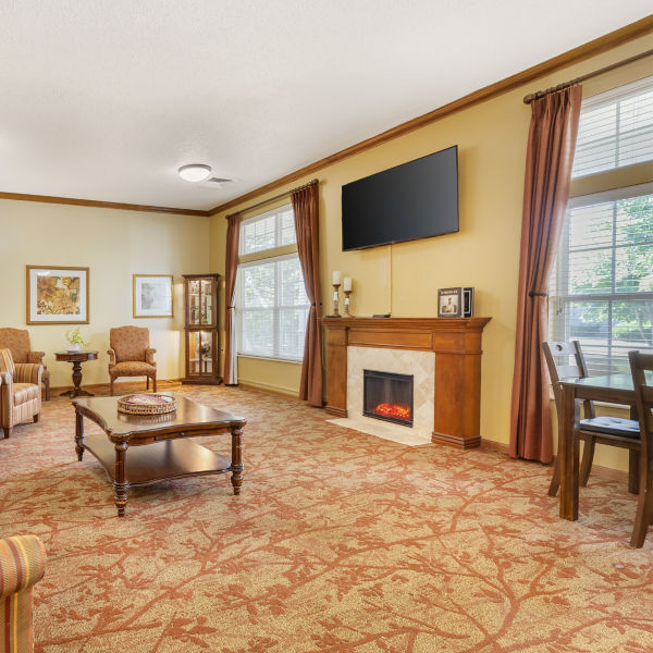 Brookdale North Loveland Community Living Room
