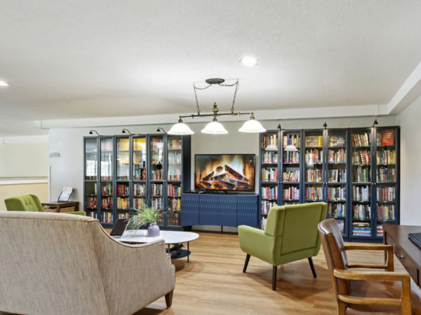 Brookdale Novi Community Living Room