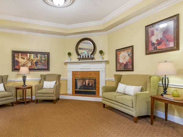Brookdale Oakwell Community Living Room