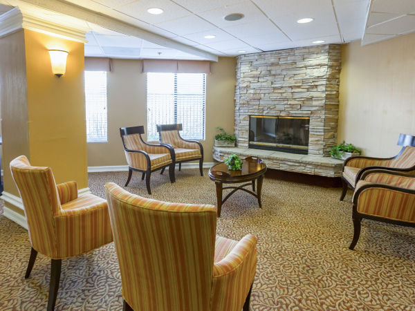 Brookdale Oceanside Community Living Room