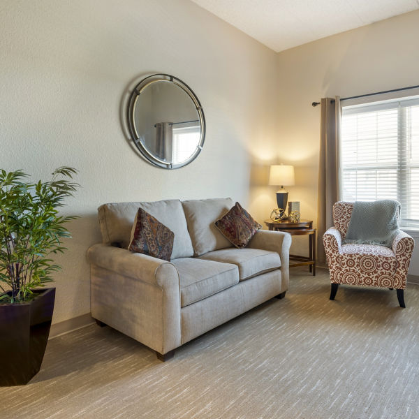 Brookdale Orland Park Apartment Living Room