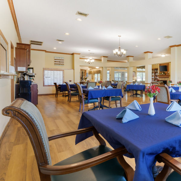 Brookdale Owasso Community Dining Room