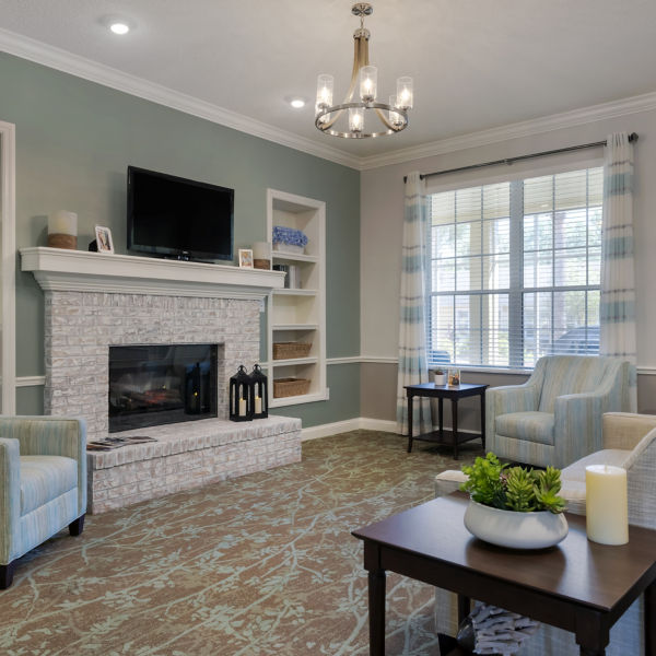 Brookdale Palm Coast Community Living Room