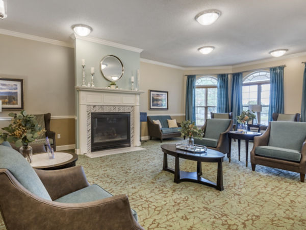 Brookdale Peachtree Community Living Room