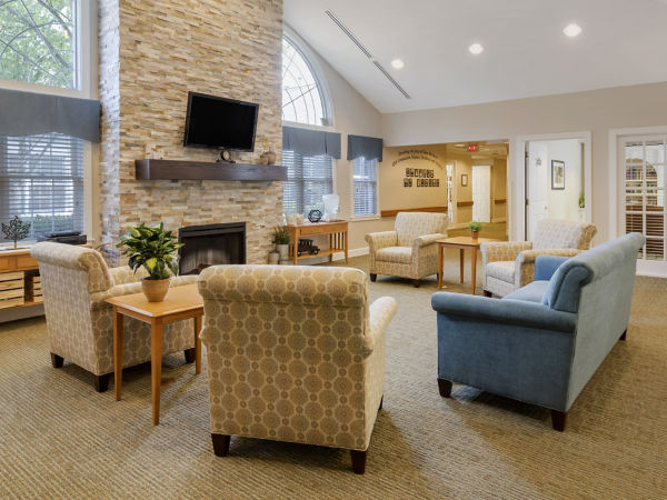 Brookdale Portage Mc Community Living Room