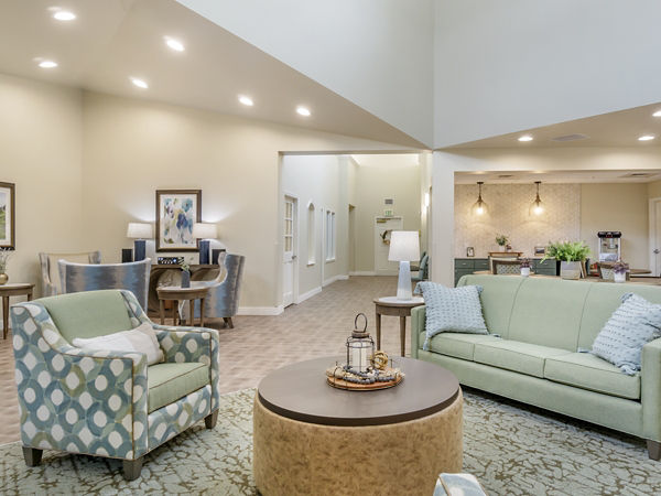 Brookdale Puyallup South Community Living Room