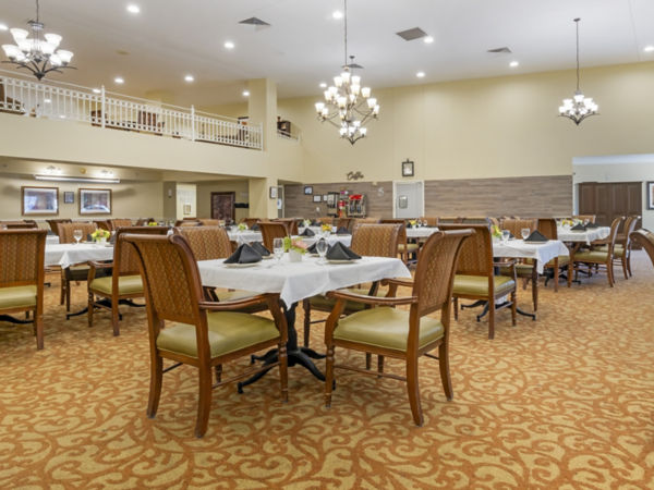 Brookdale Remington Park Community Dining Room