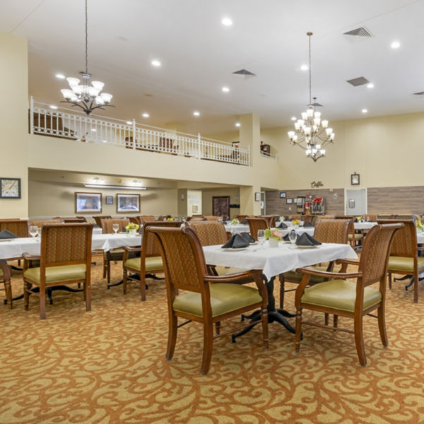 Brookdale Remington Park Community Dining Room