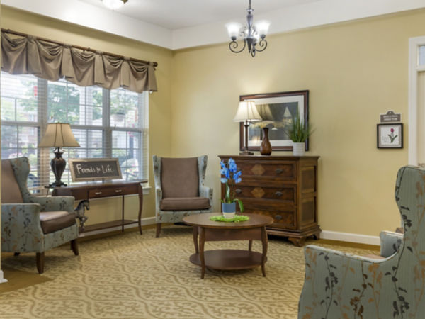 Brookdale Reynolda Road Sitting Area