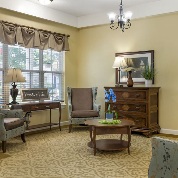 Brookdale Reynolda Road Sitting Area