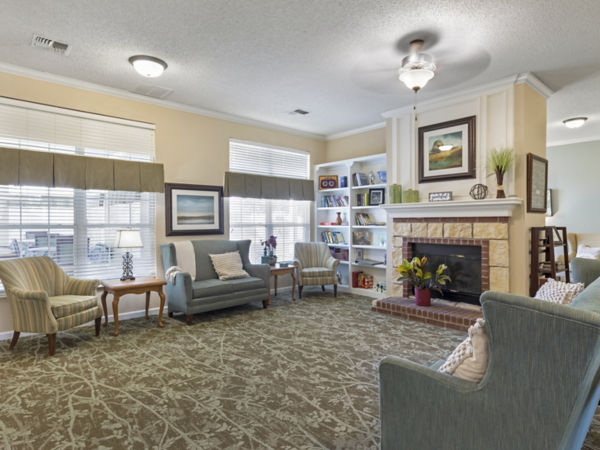 Brookdale Richland Hills Al Community Living Room