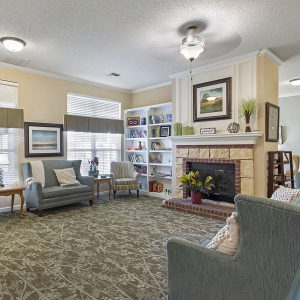 Brookdale Richland Hills Al Community Living Room