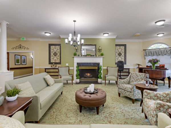 Brookdale Robinwood Community Living Room