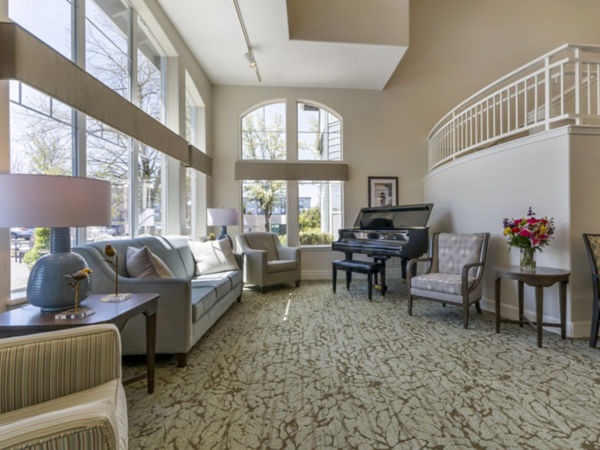 Brookdale Rose Valley Scappoose Community Living Room