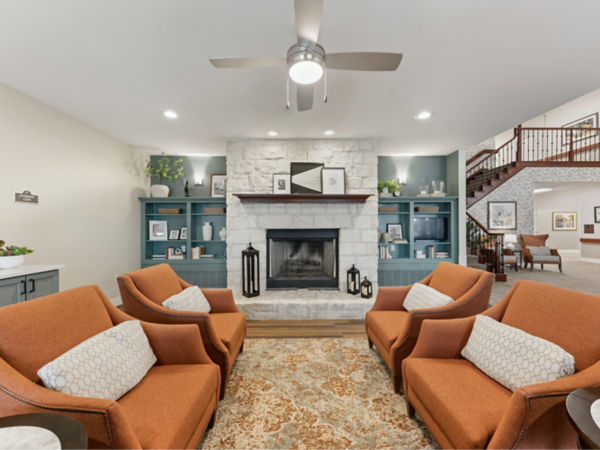 Brookdale San Marcos North Community Living Room