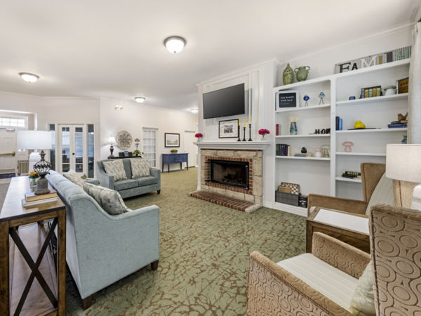 Brookdale Shawnee Ok Community Living Room