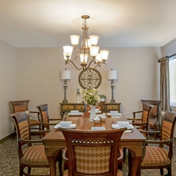 Brookdale Sherwood Private Dining Room