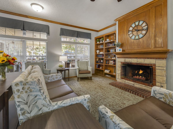 Brookdale Stillwater Community Living Room
