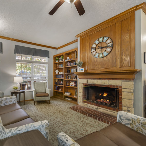 Brookdale Stillwater Community Living Room