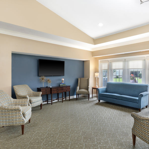 Brookdale Stonebridge Ranch Community Living Room