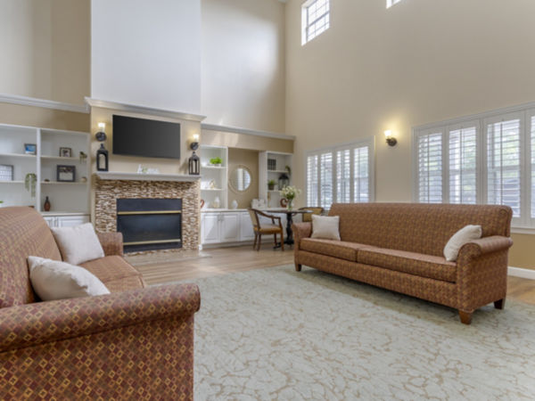 Brookdale The Heights Fireplace