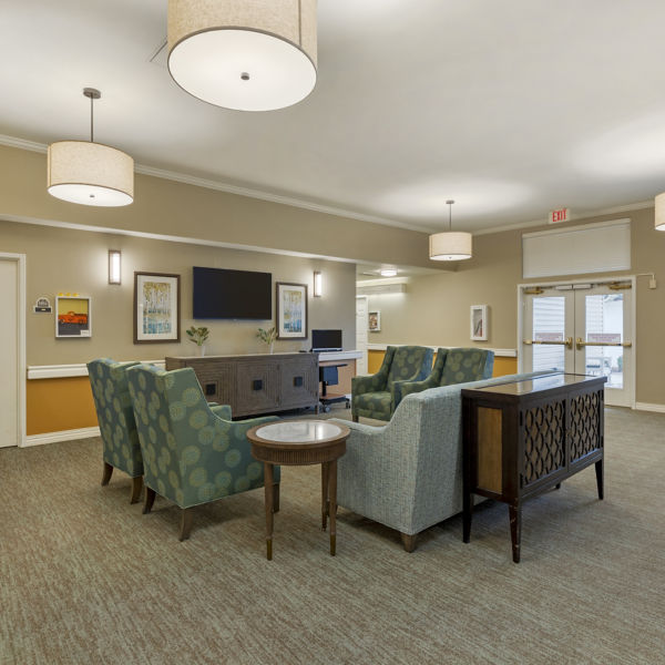 Brookdale Torbett Community Living Room