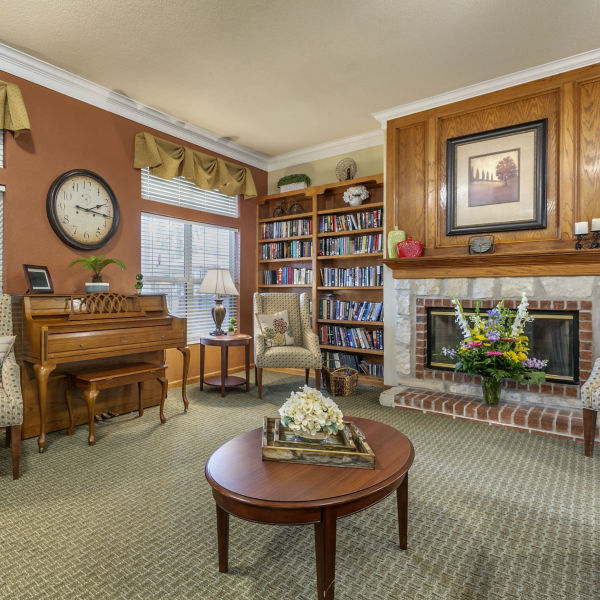 Brookdale Tullahoma Community Living Room