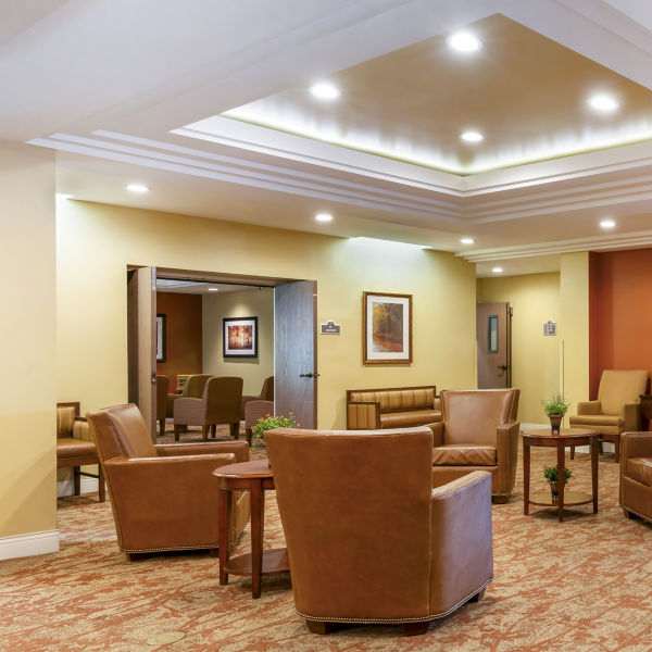 Brookdale Uptown Whittier Community Living Room