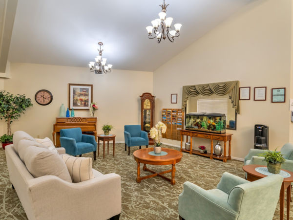 Brookdale Vista Community Living Room