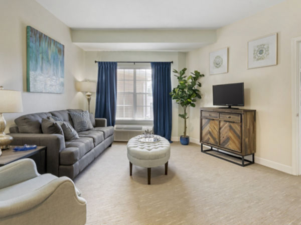 Brookdale Waterview Court Apartment Living Room